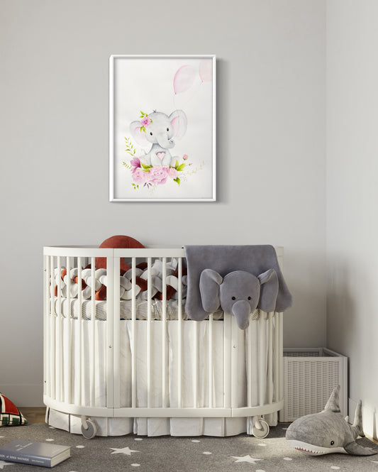 Baby elephant Print